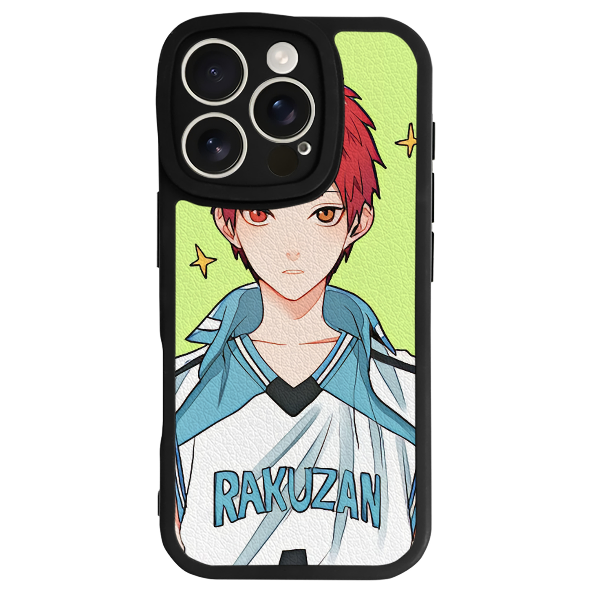 （画像用） ハイキュー!! Haikyu!! 【iPhone 16シリーズ対応】シリコンスマホケース（レザー調） 材質：シリコン